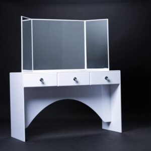 White Mirror Cabinet
